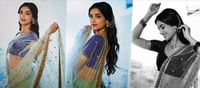 Bhagyashree Borse's Mesmerizing Saree Look Is Winning Hearts Instantly